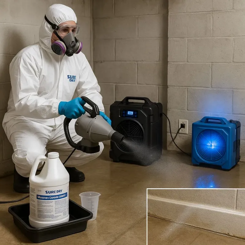 Sanitization and Odor Removal process in Beacon Square, FL