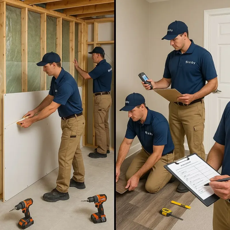 Repairs and Reconstruction process in Beacon Square, FL