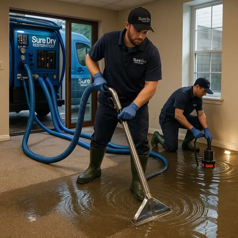 Water Extraction and Removal process in Beacon Square, FL